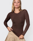 Marina Top (Brown) - Top - Yakira Bella