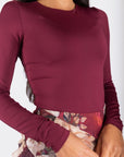 Marina Top (Burgundy) - Top - Yakira Bella