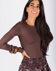Marina Top (Dark Brown) - Top - Yakira Bella