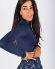 Marina Top (Navy) - Top - Yakira Bella