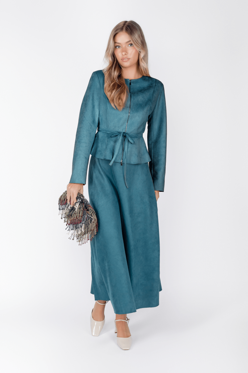 Maris Jacket (Dark Green) - Top - Yakira Bella