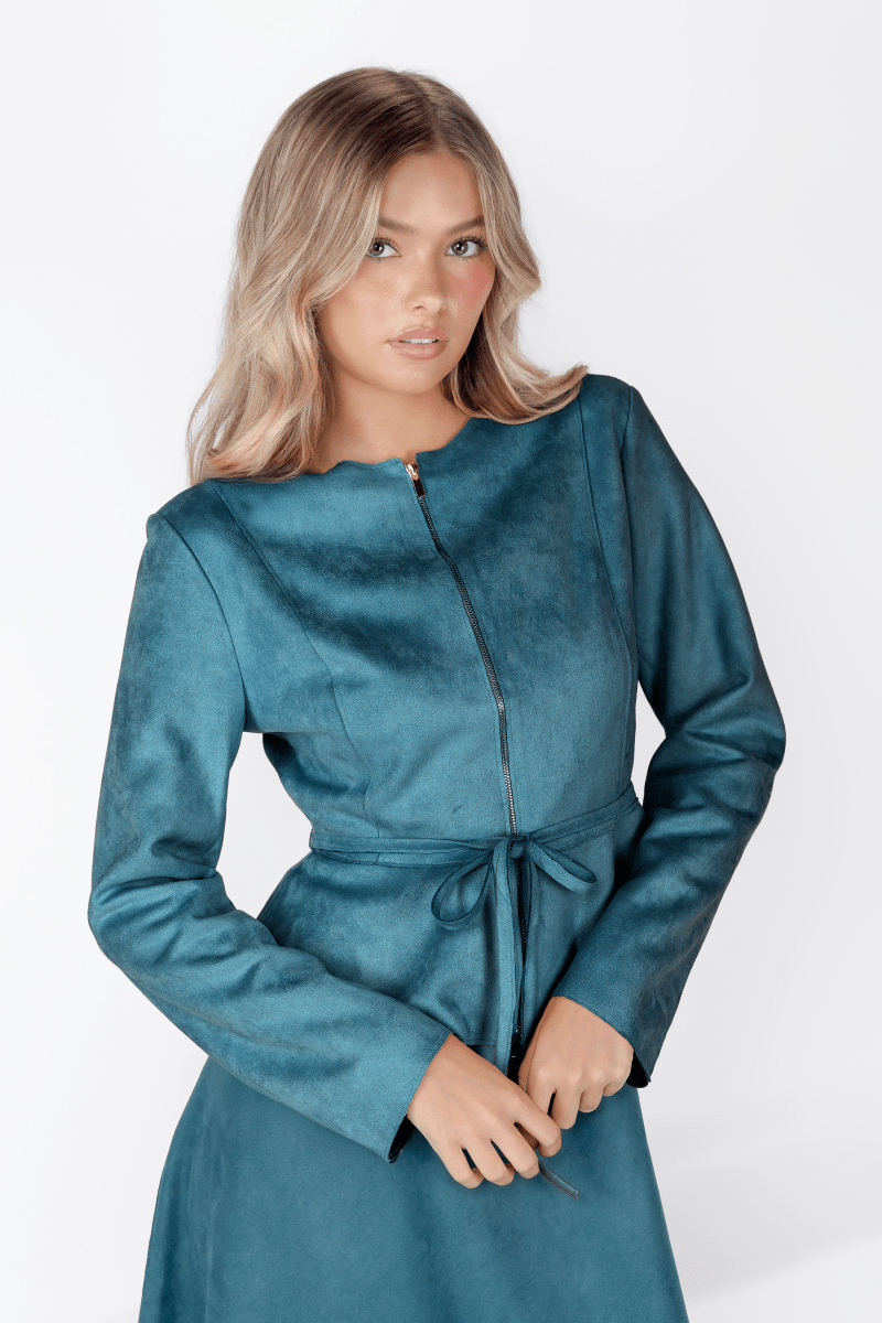 Maris Jacket (Dark Green) - Top - Yakira Bella