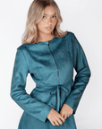 Maris Jacket (Dark Green) - Top - Yakira Bella