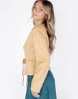 Maris Jacket (Khaki) - Top - Yakira Bella