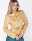 Maris Jacket (Khaki) - Top - Yakira Bella