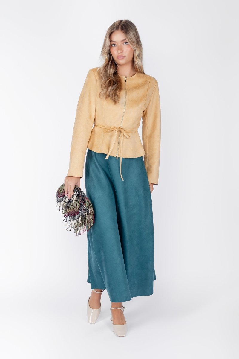 Maris Jacket (Khaki) - Top - Yakira Bella