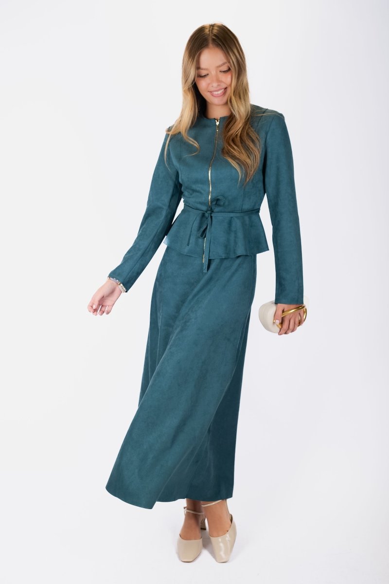 Maris Skirt (Dark Green) - Skirt - Yakira Bella