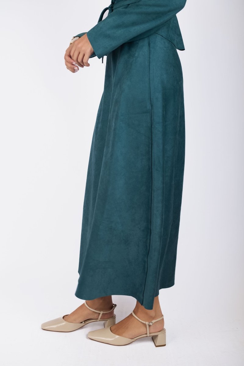 Maris Skirt (Dark Green) - Skirt - Yakira Bella