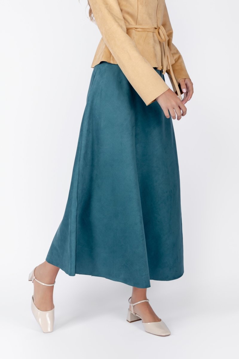 Maris Skirt (Dark Green) - Skirt - Yakira Bella