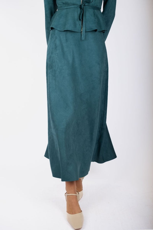 Maris Skirt (Dark Green) - Skirt - Yakira Bella