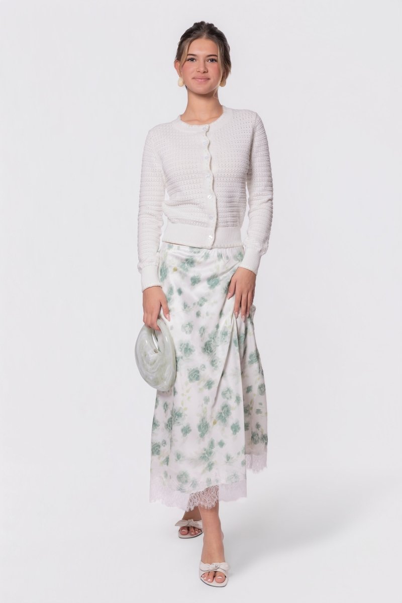 Marley Skirt (Ivory) - Skirt - Yakira Bella
