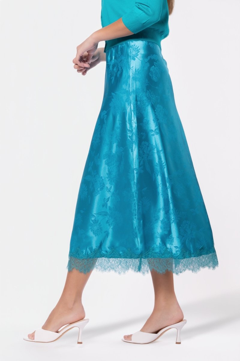Marley Skirt (Teal) - Skirt - Yakira Bella