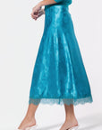 Marley Skirt (Teal) - Skirt - Yakira Bella