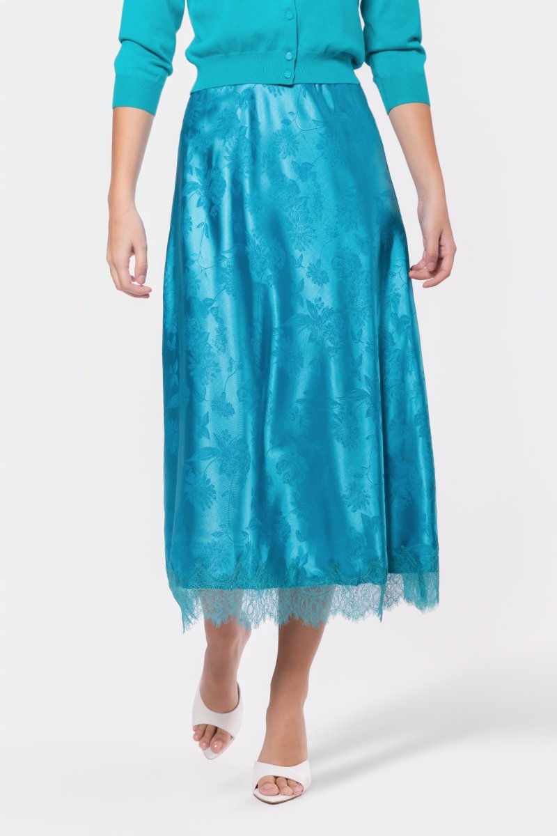 Marley Skirt (Teal) - Skirt - Yakira Bella