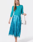 Marley Skirt (Teal) - Skirt - Yakira Bella