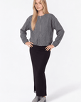 Martina Jacket (Grey) - Top - Yakira Bella