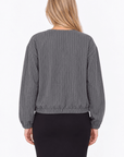 Martina Jacket (Grey) - Top - Yakira Bella