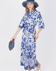 MARYAM DRESS (NAVY) - Dress - Yakira Bella