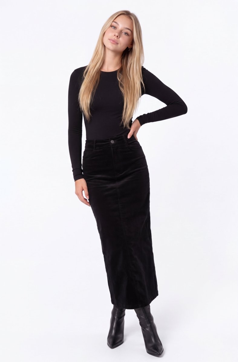 Matilda Skirt (Black) - Skirt - Yakira Bella