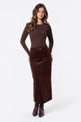 Matilda Skirt (Dark Brown) - Skirt - Yakira Bella
