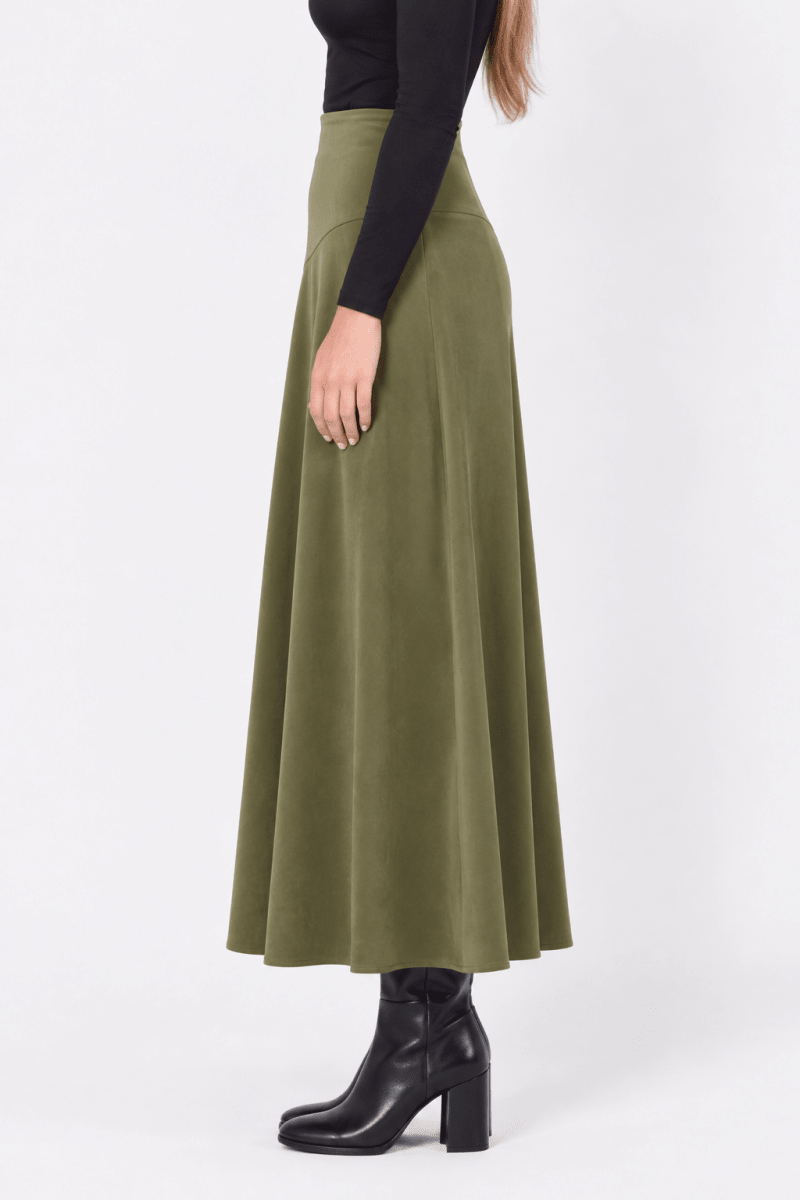 Maura Skirt (Olive Green) - Skirt - Yakira Bella