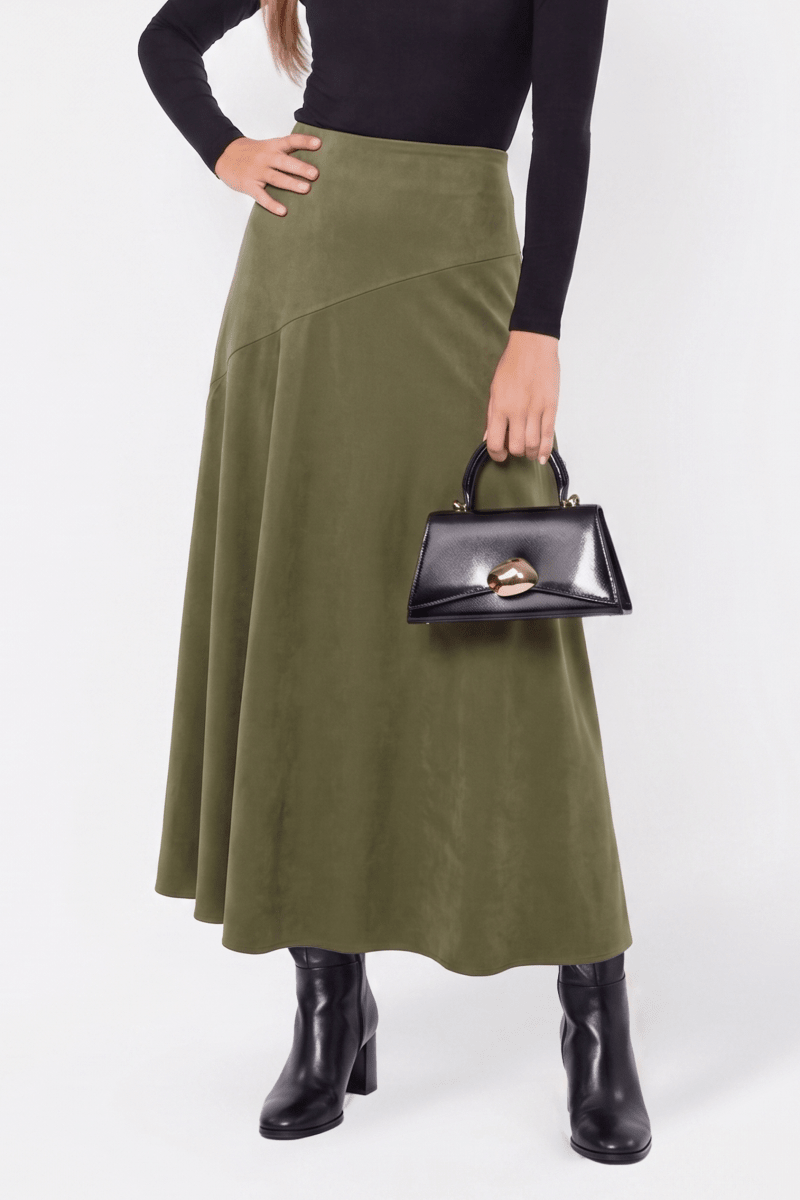 Maura Skirt (Olive Green) - Skirt - Yakira Bella
