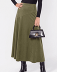 Maura Skirt (Olive Green) - Skirt - Yakira Bella