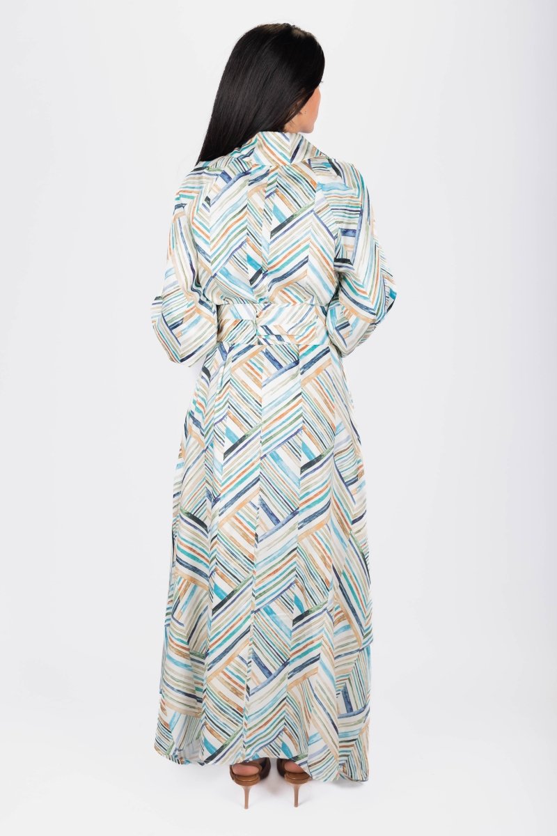 Mavis Dress 53" (Multi) - Dress - Yakira Bella