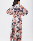 Mavis Dress 53" (Navy Ground) - Dress - Yakira Bella