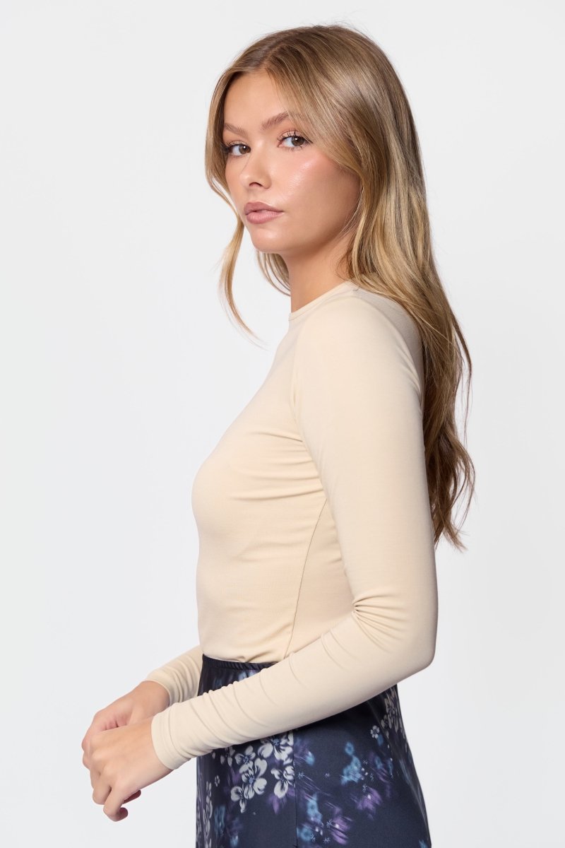 May Top (Beige) - Top - Yakira Bella