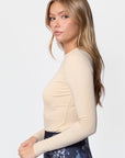 May Top (Beige) - Top - Yakira Bella
