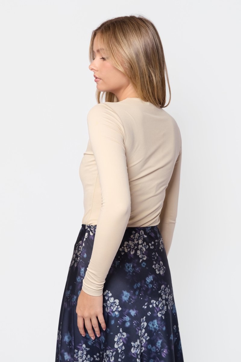 May Top (Beige) - Top - Yakira Bella