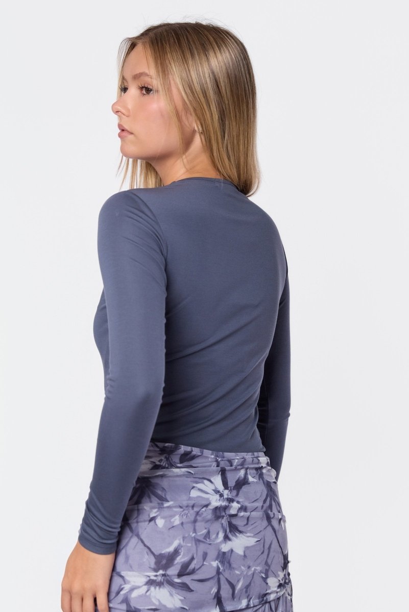 May Top (Dark Grey) - Top - Yakira Bella