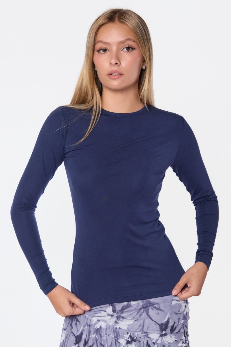 May Top (Navy) - Top - Yakira Bella