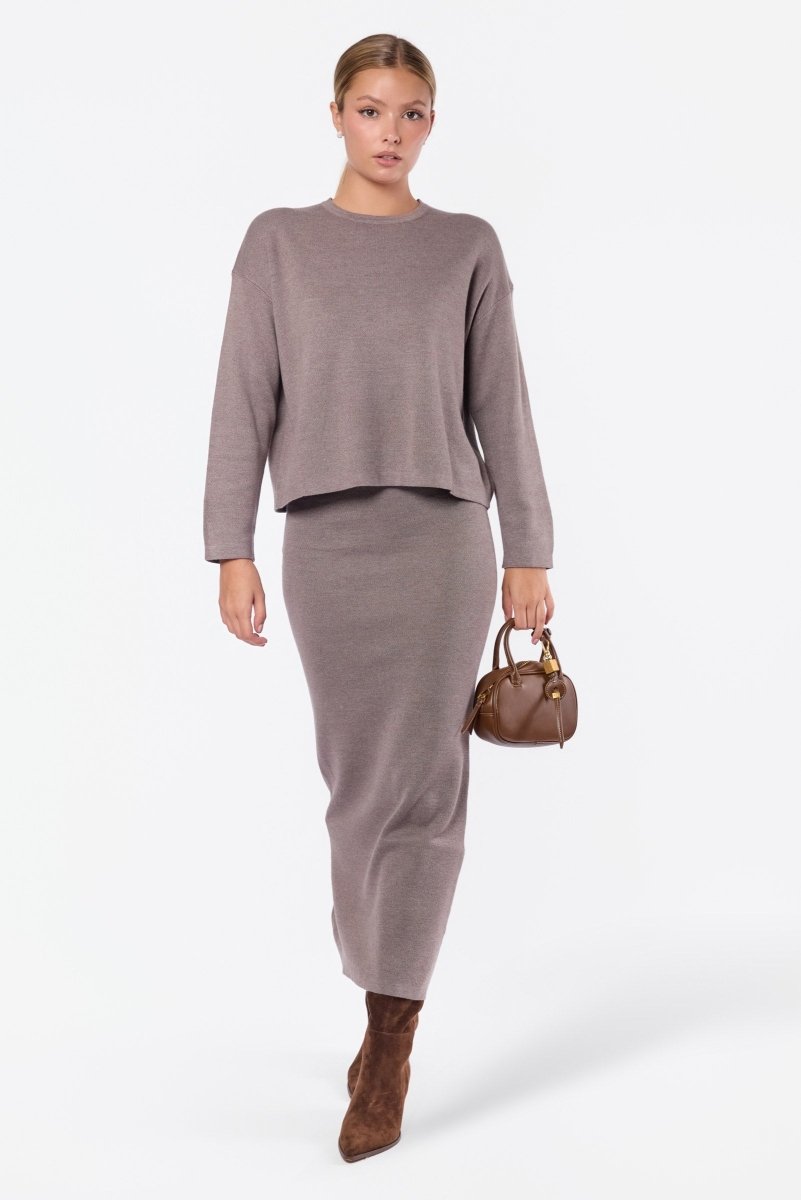 Medina Skirt (Brown) - Skirt - Yakira Bella