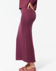 Medina Skirt (Burgundy) - Skirt - Yakira Bella