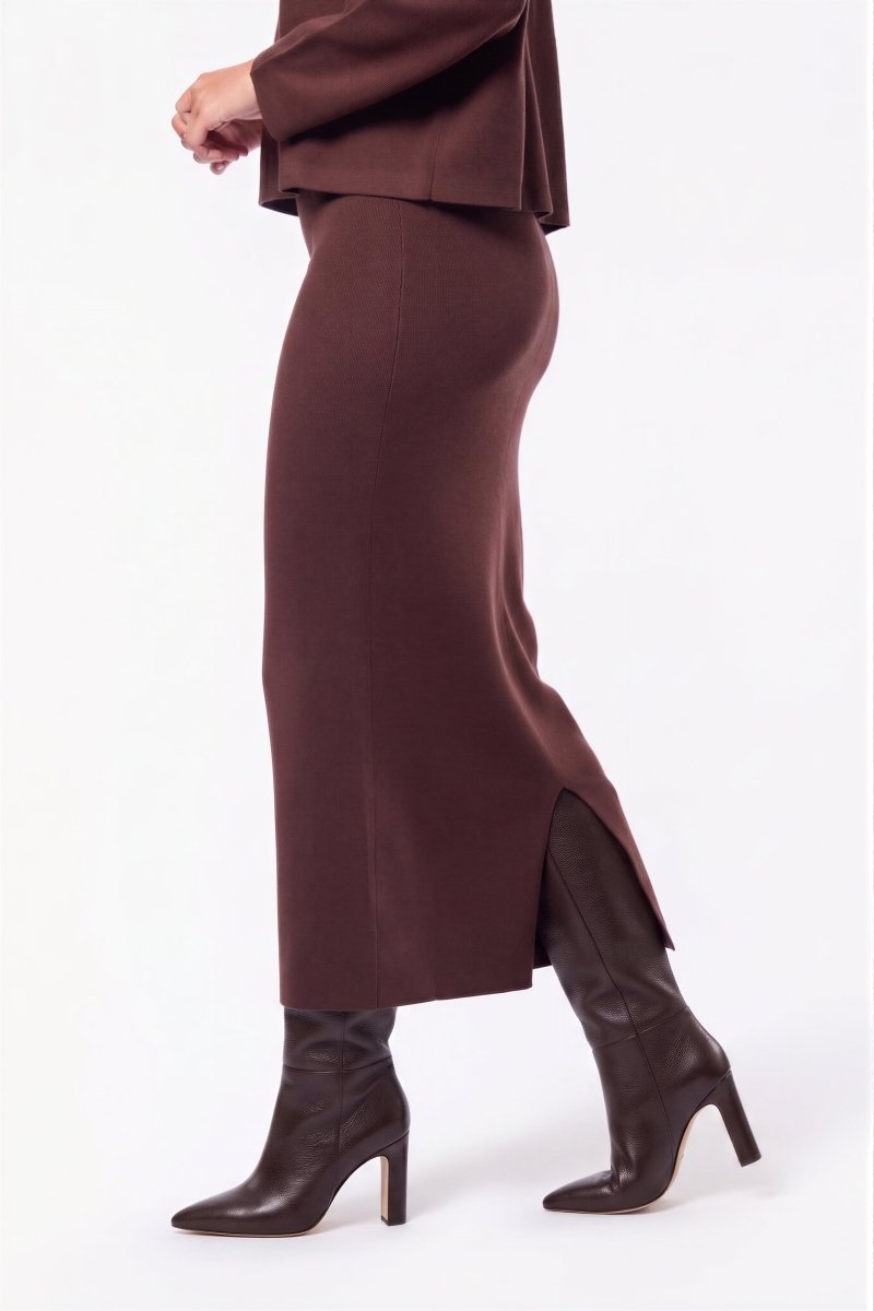 Medina Skirt (Dark Brown) - Skirt - Yakira Bella