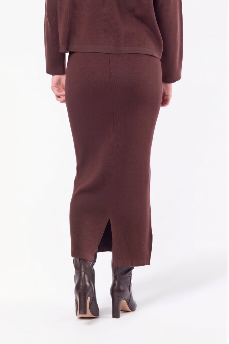 Medina Skirt (Dark Brown) - Skirt - Yakira Bella