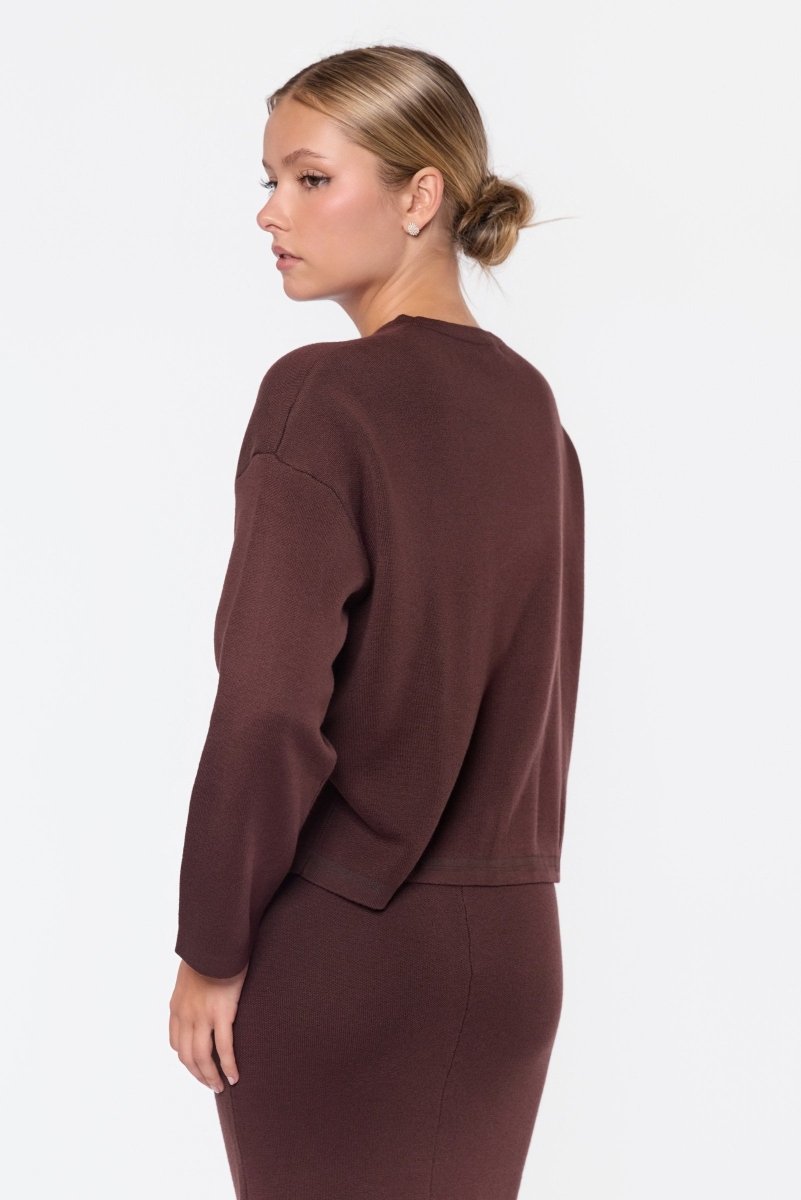 Medina Top (Dark Brown) - Top - Yakira Bella