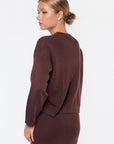 Medina Top (Dark Brown) - Top - Yakira Bella