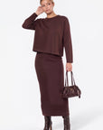 Medina Top (Dark Brown) - Top - Yakira Bella