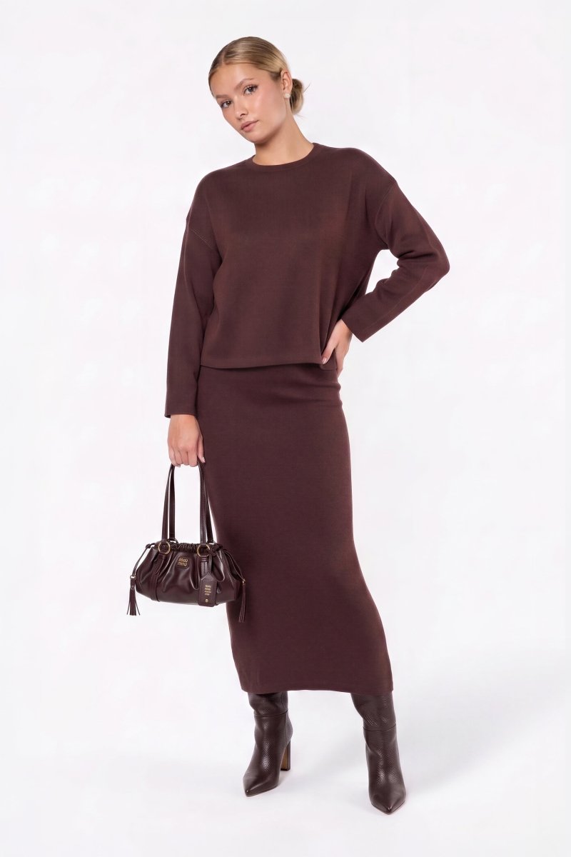 Medina Top (Dark Brown) - Top - Yakira Bella