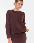 Medina Top (Dark Brown) - Top - Yakira Bella