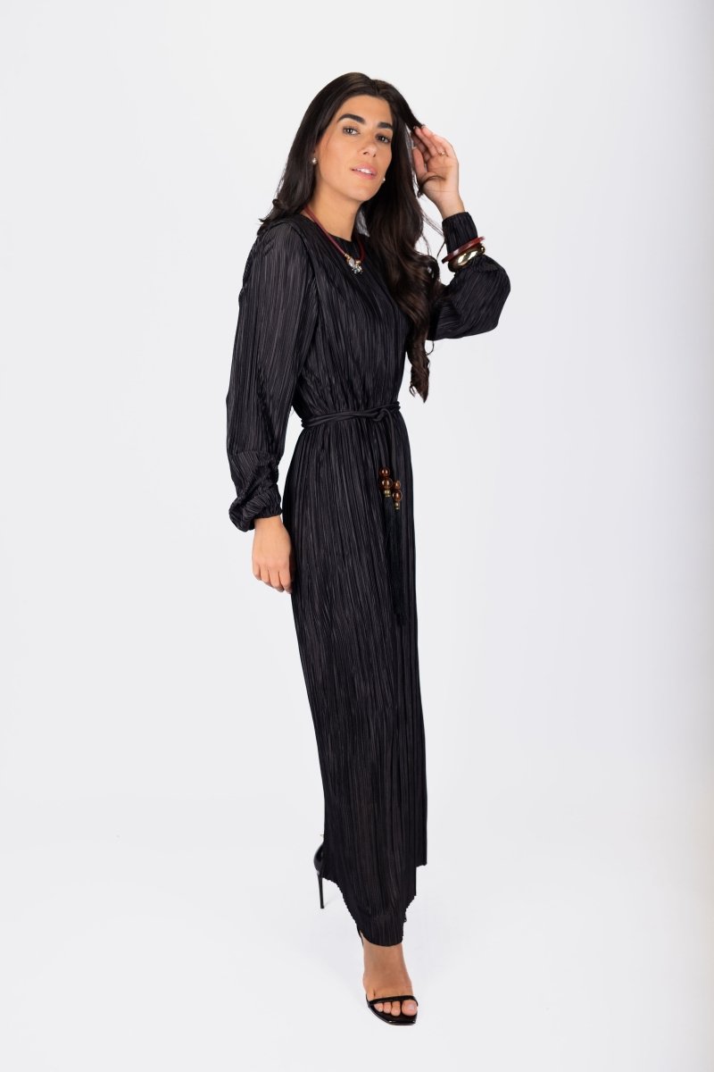 Megan Dress (Black) - Dress - Yakira Bella