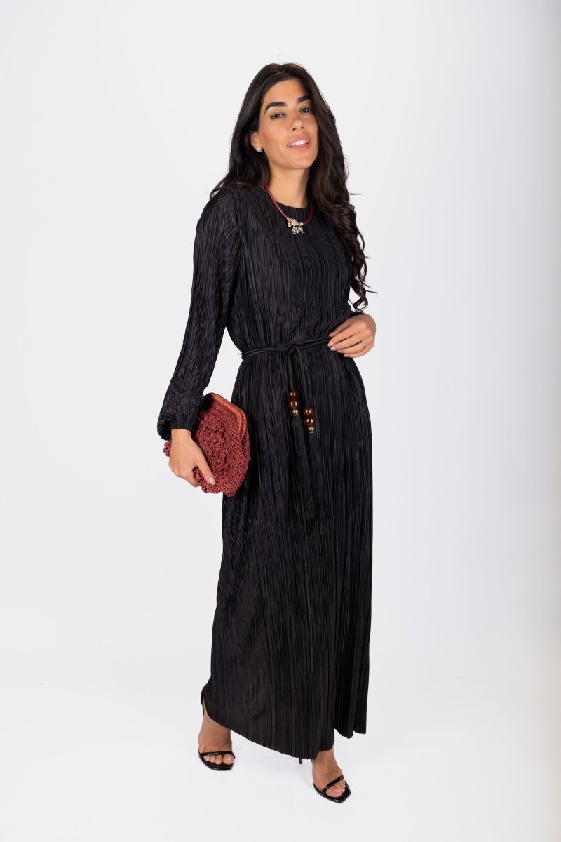 Megan Dress (Black) - Dress - Yakira Bella