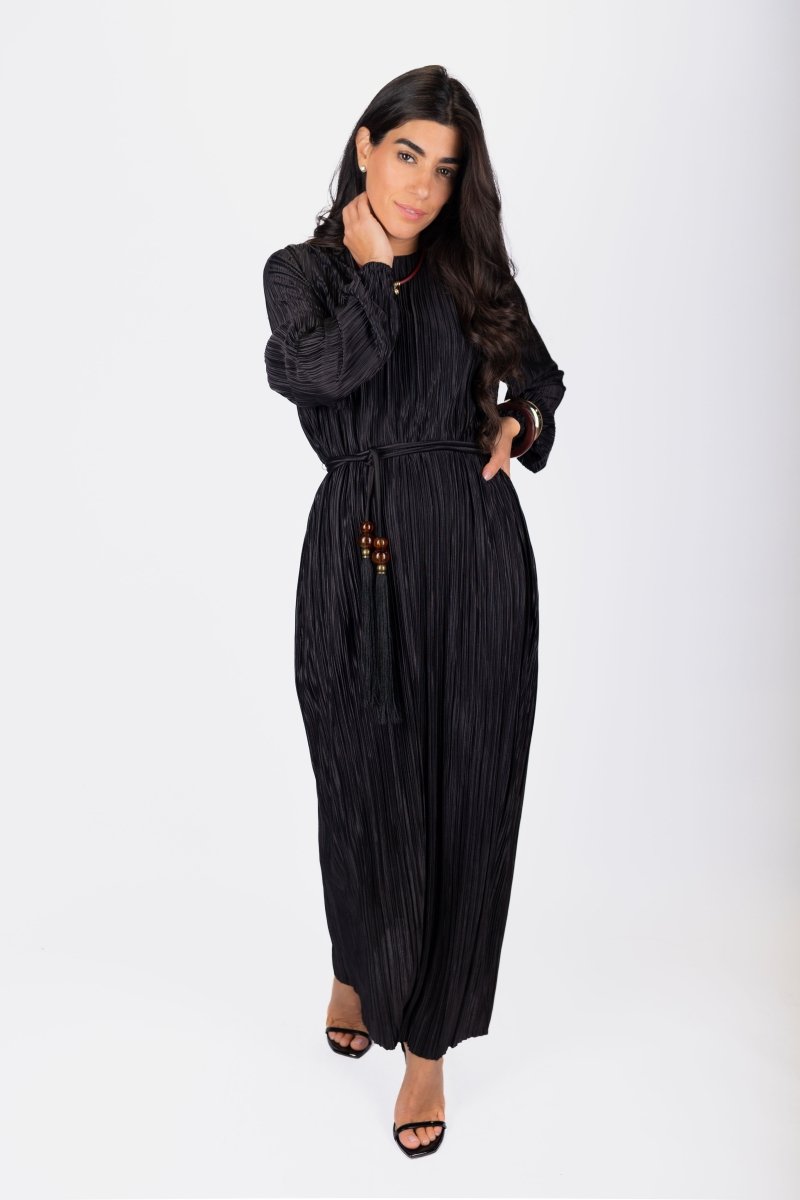 Megan Dress (Black) - Dress - Yakira Bella