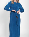 MEGAN DRESS (BLUE) - Dress - Yakira Bella