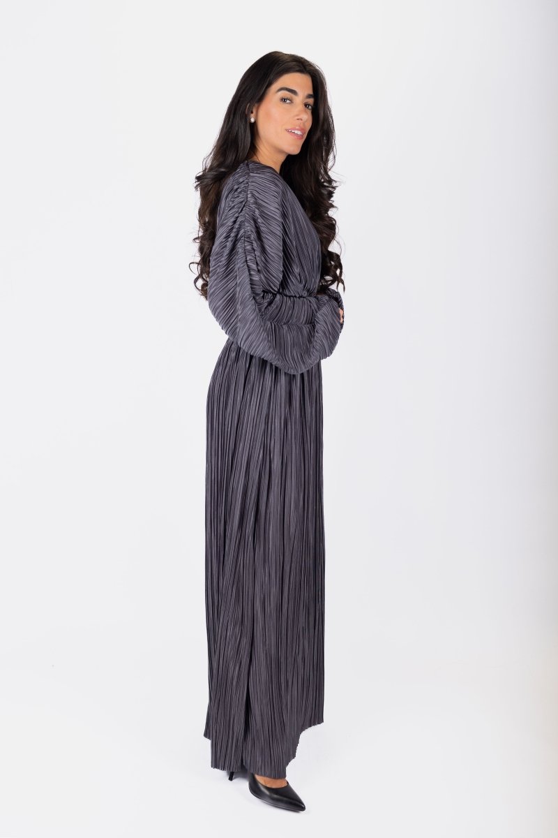 Meliora Dress (Blue Grey) - Dress - Yakira Bella