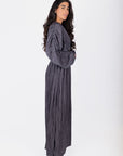 Meliora Dress (Blue Grey) - Dress - Yakira Bella