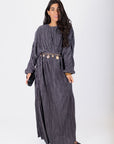 Meliora Dress (Blue Grey) - Dress - Yakira Bella